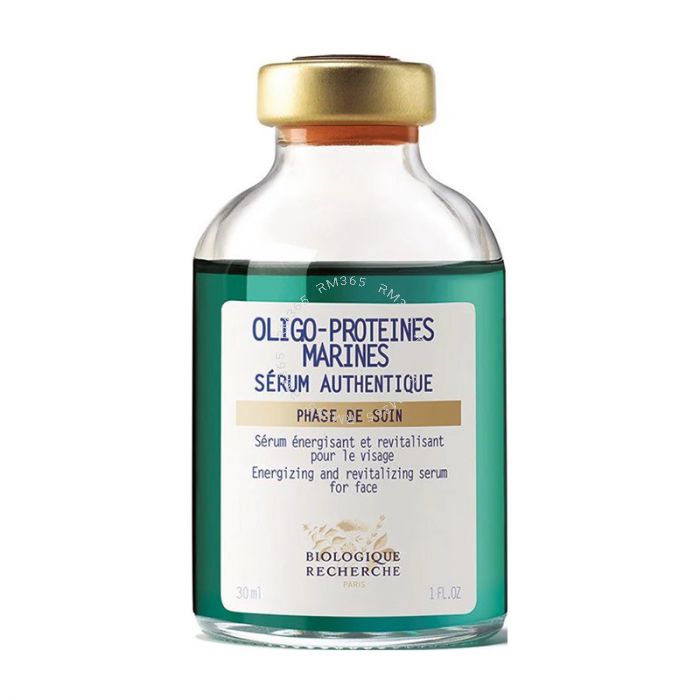 Sérum Oligo-Protéines Marines is specifically formulated to lighten and brighten the skin. This bio marine energising and revitalising serum stimulates the natural functions of the skin and unifies the complexion. The perfect SOS treatment for stressed an