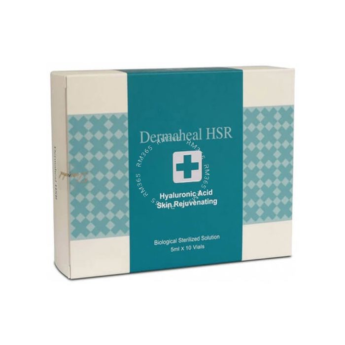 Dermaheal HSR is a skin rejuvenating, anti-wrinkle and moisturizing solution designed to rejuvenate aged and dehydrated skin. It contains 1% (10mg/g) hyaluronic acid concentration.