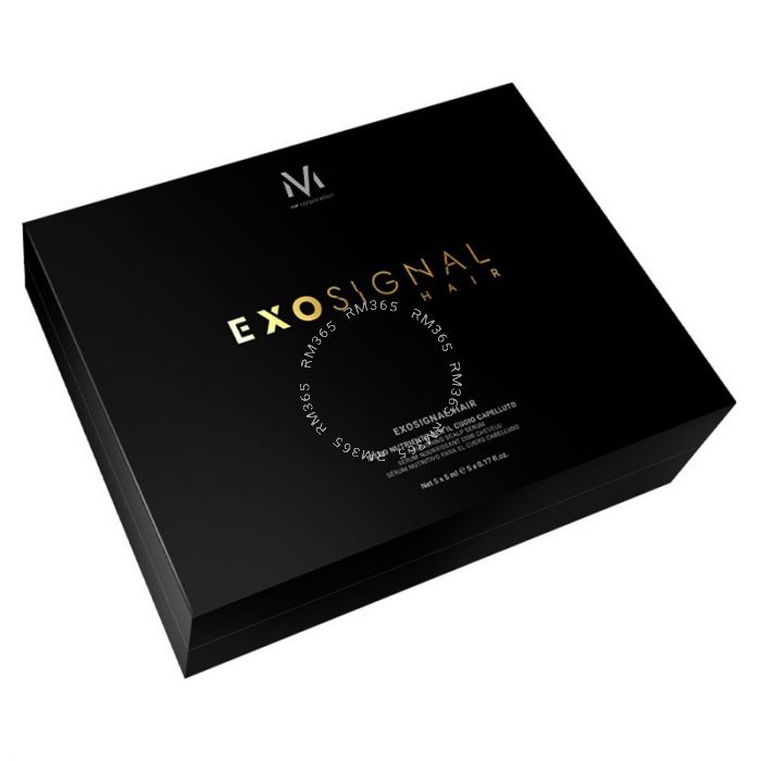 EXOSIGNAL HAIR - Embrace the future of hair care with this unique and immediately effective cocktail. Its ingredients contain the perfect synergy to help prevent and slow down hair loss.