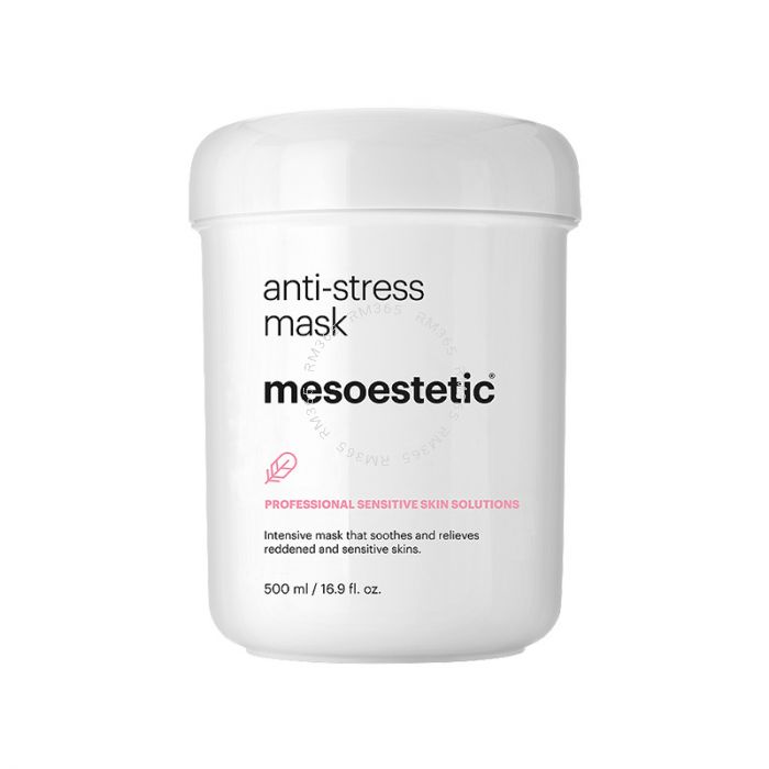 Mesoestetic Anti-Stress Face Mask works to reduce irritation, redness and swelling, making it perfect for congested skin types, skin that has been exposed to extreme weather conditions and even to calm skin after in-clinic procedures.