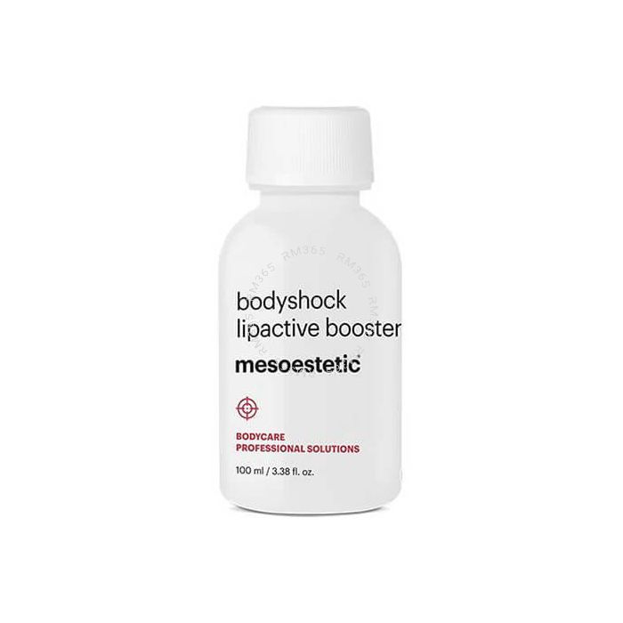 Mesoestetic bodyshock lipactive booster's formula combines lotus flower extract and L-carnitine, which has recognised stimulating efficacy, with lipactive complexTM,™ a complex of Coleus Forskholii, aescin and caffeine encapsulated in niosomes, that firms