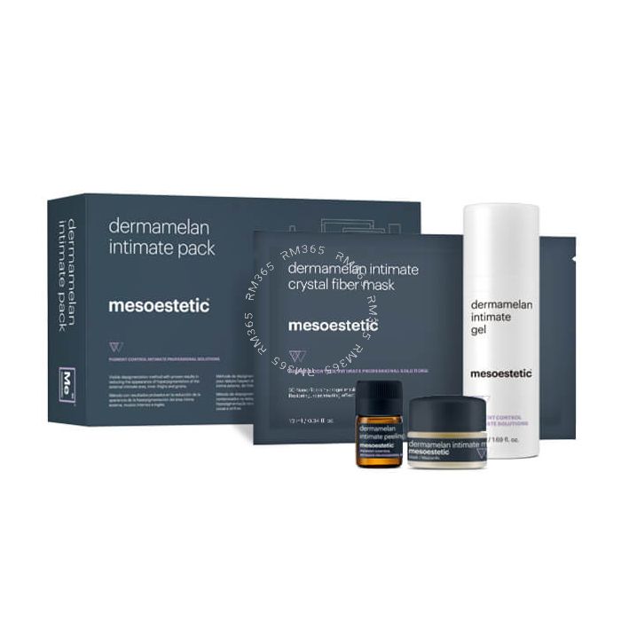 Mesoestetic Dermamelan Intimate Pack contains a unique combination of active ingredients with a depigmenting efficacy(1-6) combined with an action on the inflammatory component characterising many hyperpigmentations and a visible improvement in skin quali