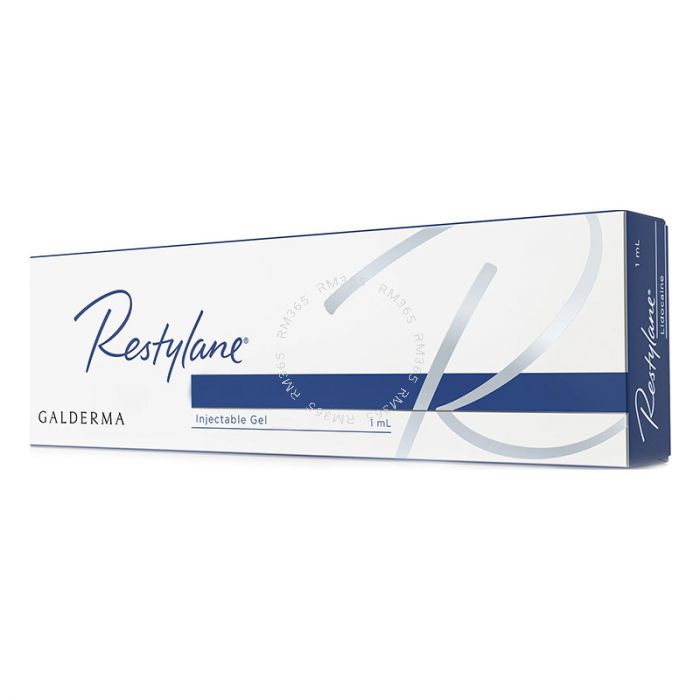 Restylane (1 Syringe x 1ml Per Pack) Restylane is used to add volume and fullness to the skin and to correct fine lines and wrinkles between the eyebrows, on the forehead and the lines between the nose and mouth (nasolabial folds). Restylane can also be u