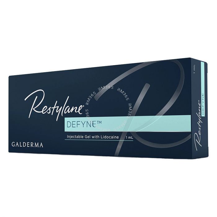 Restylane® Defyne Lidocaine is the newest additions to the Restylane family. It is specifically formulated hyaluronic acid dermal fillers that are specifically used to correct smile (marionette) lines for a more natural and youthful looking face, Restylan