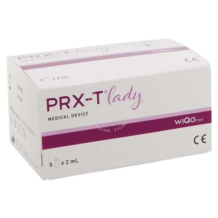 PRX-T Lady is a non-invasive and bio-revitalizing treatment designed to reduce signs of chrono-ageing and hyperpigmentation in external delicate areas including the armpits, the vaginal vulva, the areolas, and the perianal area. 