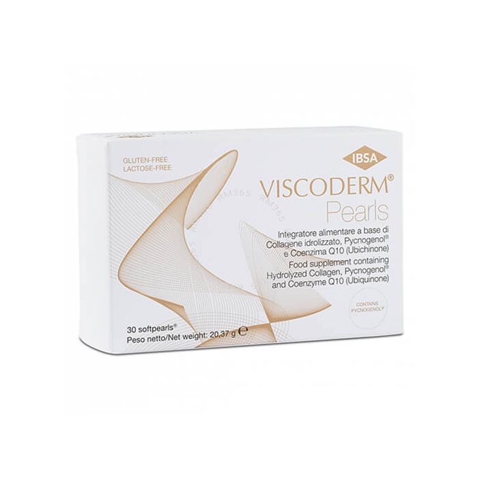 Viscoderm Pearl is a food supplement suitable for the reintegration of nutrients naturally present in our connective tissue.