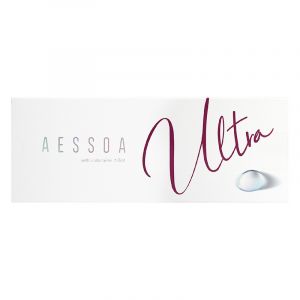 Aessoa Ultra Lidocaine is a dermal filler that adds volume to the face and has a significant lifting effect. It functions like an implant in the injected location because to its great cohesiveness and hardness (mid to deep dermis). The filler's innovative