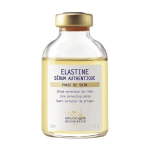 Sérum Elastine is an intense treatment to restore and improve skin elasticity. This serum is specifically formulated with elastin, peptides and hyaluronic acid, to strengthen the epidermis and smooth out any fine lines or wrinkles. It is also ideal for th