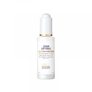 REDNESS-REDUCING FACIAL SERUM.

Sérum Erythros is a cocktail of seven active ingredients that target the visible signs of rosacea. They combine to act synergistically on three complementary fronts to reduce visible areas of redness, make broken veins le