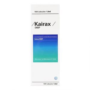 Kairax is a hyaluronic acid filler with maximised safety, convenience, and effectiveness based on excellent technology. It is fully CE approved and contains lidocaine.