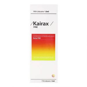 Kairax is a hyaluronic acid filler with maximised safety, convenience, and effectiveness based on excellent technology. It is fully CE approved and contains lidocaine.