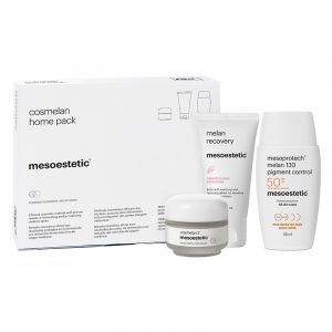 Home pack for the cosmelan® method. Contains the products to follow the home protocol of the cosmelan® professional method and complete the depigmenting action for removing and/or reducing spots of melanic origin.