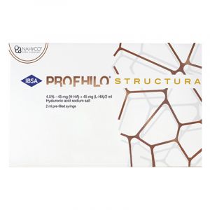 Profhilo Structura 2ml is a cutting-edge injectable treatment designed to rejuvenate and hydrate the skin effectively. This advanced formulation focuses on providing deep hydration and structural support by helping the body regenerate facial fat tissue. P