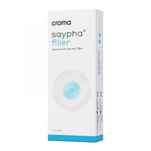 Saypha® Filler, which is a universal product for different aesthetic treatments such as correcting moderate facial wrinkles and lines as well as enhancing lip volume. Saypha Filler @  €35.10 can be used for all areas of the face, specifically for peri