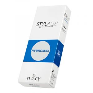 Stylage Bi-Soft Hydromax is specifically formulated to restore optimal level of skin hydration and improve its elasticity and firmness. Use Stylage® Bi-Soft HydroMax for treatment of intense dehydration, skin laxity and revitalization of the face, neck an