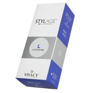 Stylage Bi-Soft L Lidocaine is designed to instantly correct deep wrinkles and folds in the deep dermis. Use Stylage Bi-Soft L Lidocaine for filling medium to deep nasolabial folds, smoothing wrinkled and sagging areas, marionette lines, cheek wrinkles, h